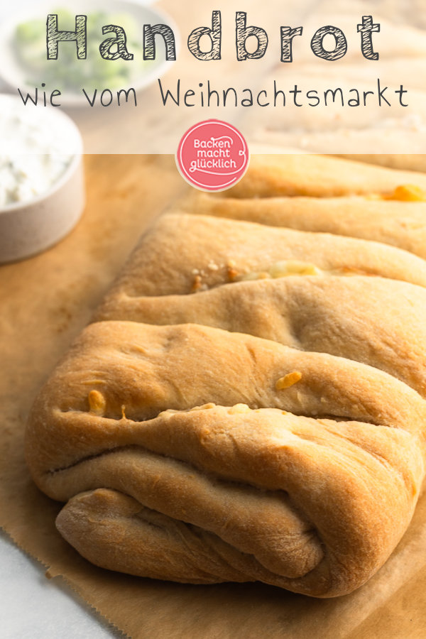 Dieser pikante Snack kommt auf Märkten und Festivals super an. Mit unserem Rezept könnt ihr das Brot künftig einfach zuhause nachbacken!
