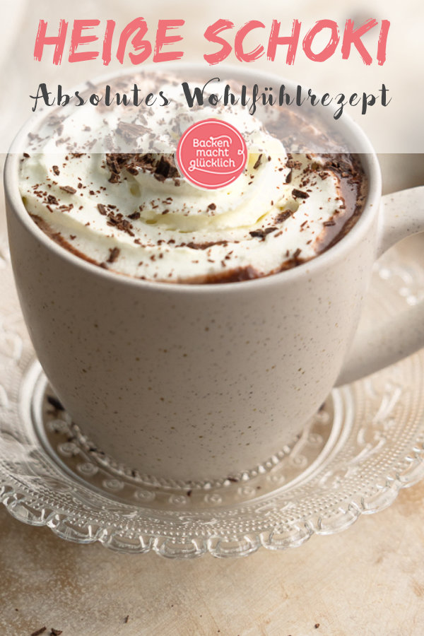 Einfaches 10-Minuten-Rezept für köstliche Trinkschokolade. Besser als im Café!