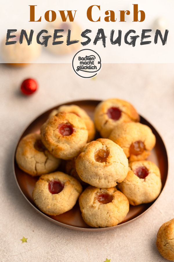 Gluten- und zuckerfreie Husarenkrapfen mit Marmelade, die vergleichsweise schnell zu machen & super saftig sind.