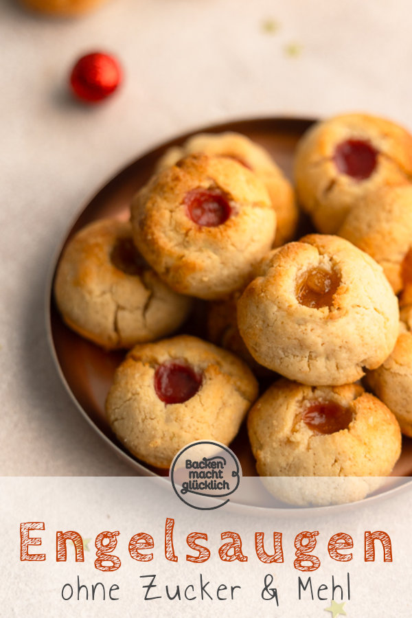 Gluten- und zuckerfreie Husarenkrapfen mit Marmelade, die vergleichsweise schnell zu machen & super saftig sind.