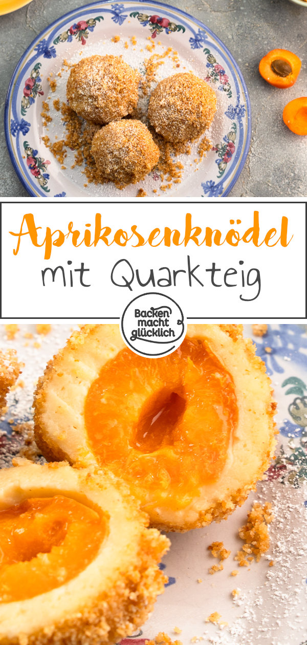 Himmlische Marillenknödel selber machen aus feinem Topfenteig: Mit diesem gelingsicheren Rezept klappt´s garantiert!