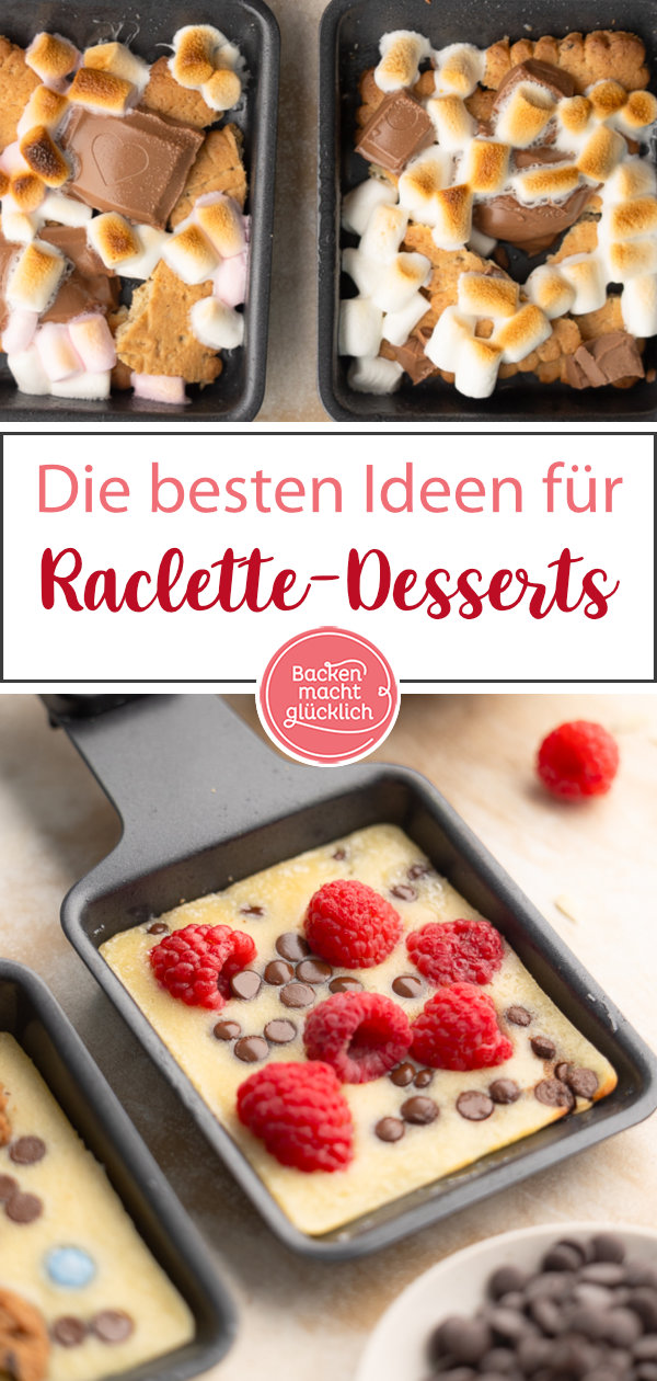 Lust auf süßes Raclette? Diese 3 schnellen Raclette-Desserts kommen immer gut an. Perfekt für Weihnachten & Silvester!