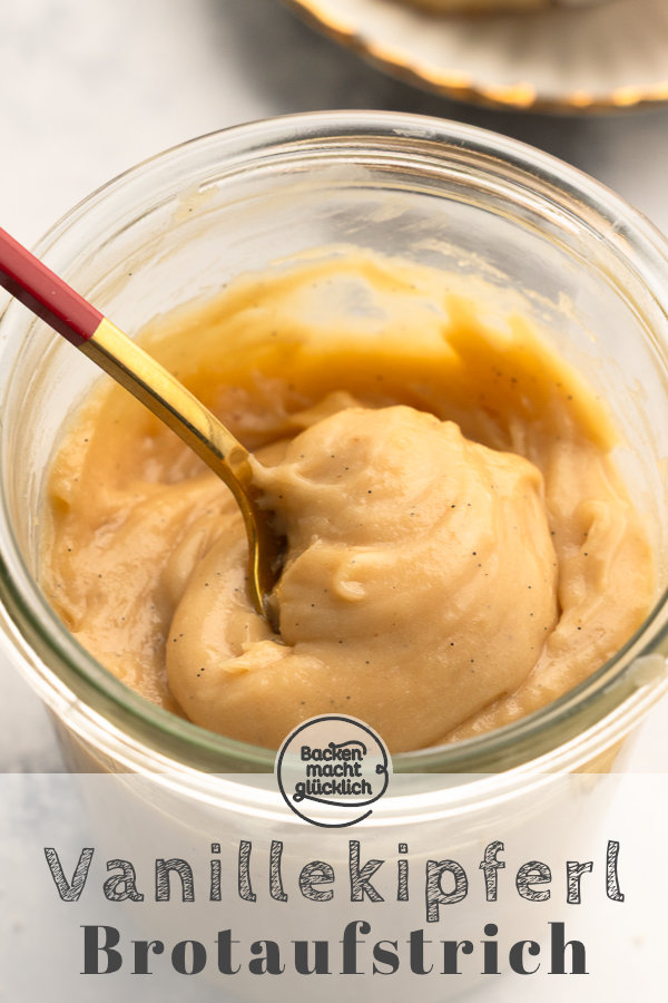 Blitzrezept für einen köstlichen weihnachtlichen Brotaufstrich aus Vanillekipferln