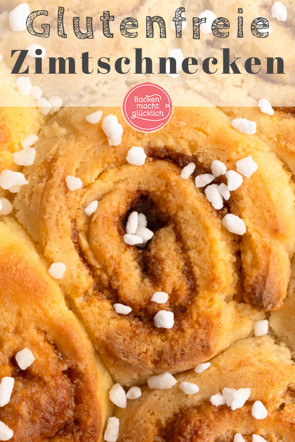 Diese Schnecken mit Zimtzucker-Füllung sind eine tolle Alternative für jeden, der auf Gluten verzichten muss oder will