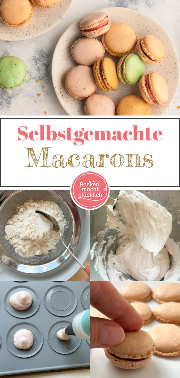 Dieser Beitrag mit vielen hilfreichen Tipps ist perfekt für alle, die sich bisher nicht ans Macarons-Backen gewagt haben