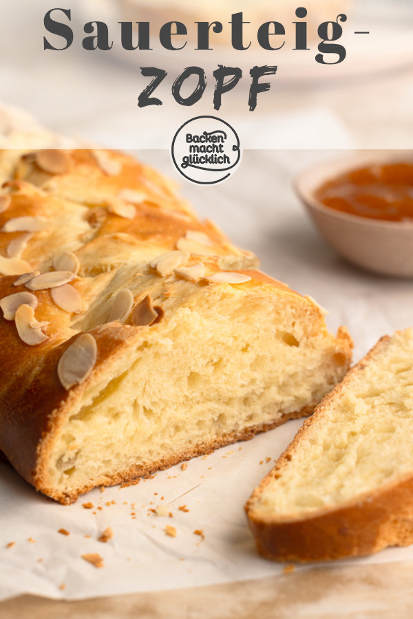Dieser Sauerteigzopf ohne Hefe schmeckt mild, saftig, spannend und lecker. Mit unseren Tipps gelingt das Rezept auch Anfängern