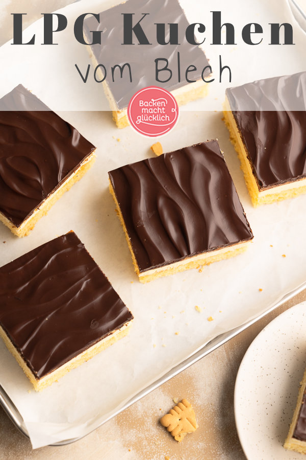 Nostalgie-Rezept für eine köstliche Kombi aus Rührkuchen, Buttercreme, beschwipste Keks-Schicht und Schokolade